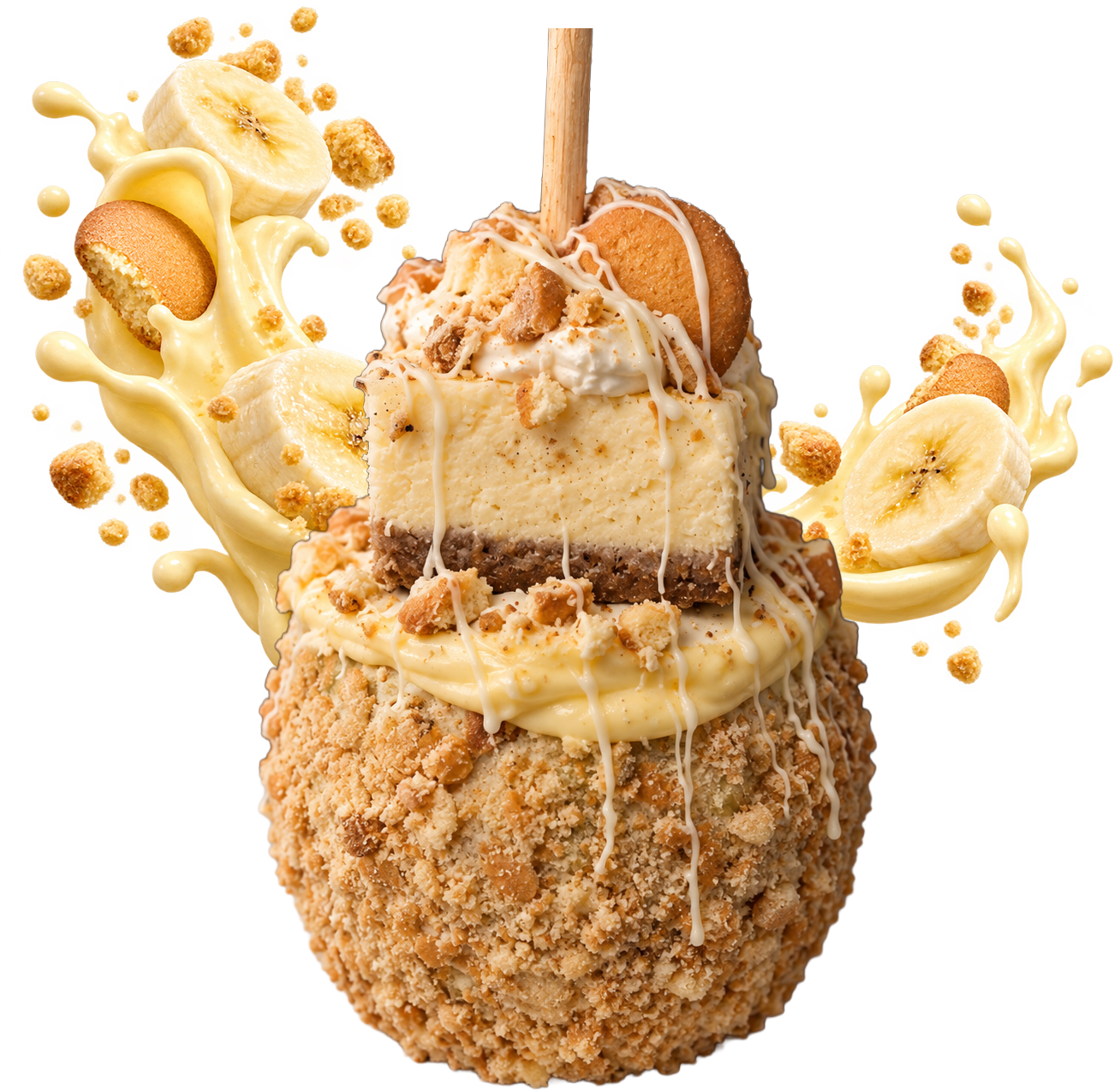 Banana Pudding Loaded Cheesecake Apple